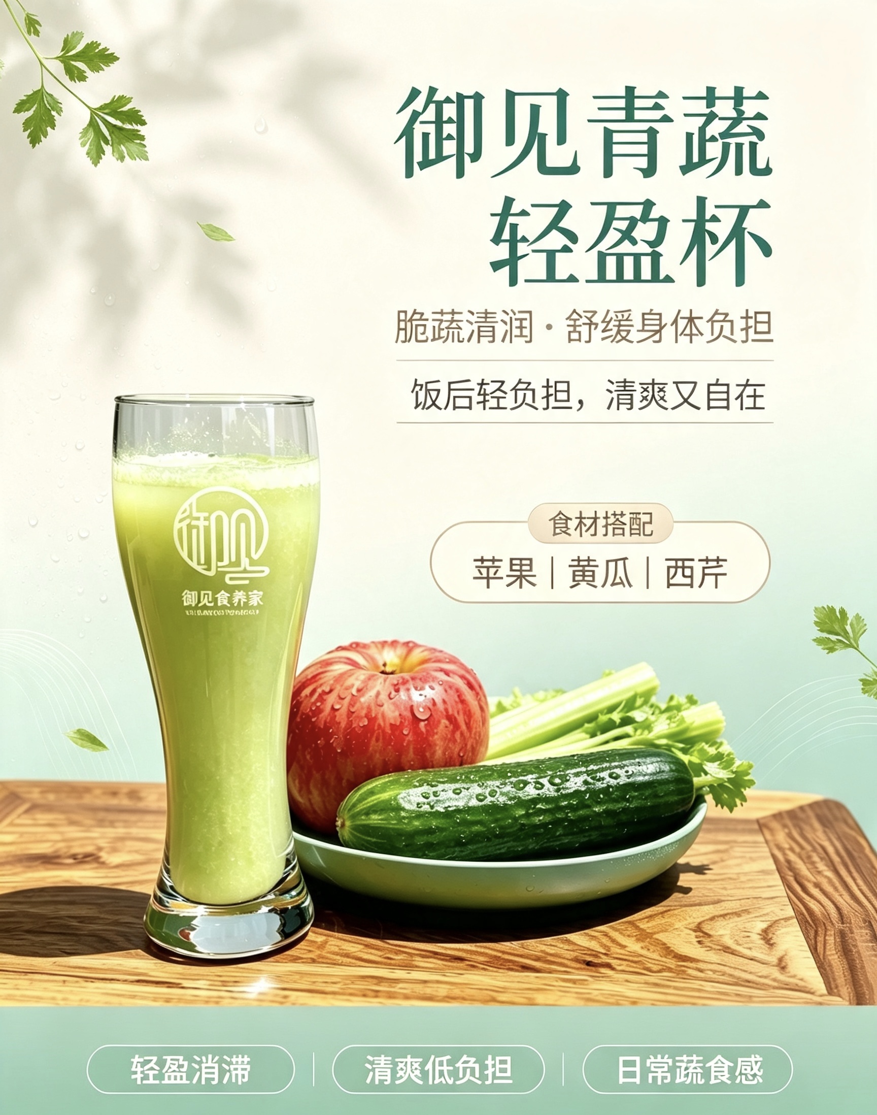 御见青蔬 轻盈杯